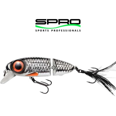 Воблер SPRO Iris Underdog Jointed, цвят Roach