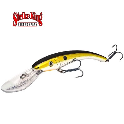 Плаващ воблер Strike King Walleye Elite Banana Shad 12.5 см, 14.2 г, Gold Black Back
