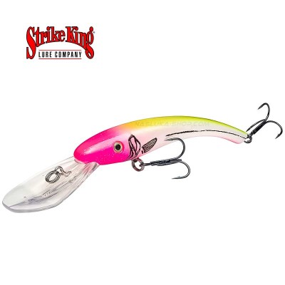 Плаващ воблер Strike King Walleye Elite Banana Shad 12.5 см, 14.2 г, Lemonade