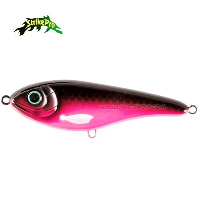 Потъващ джърк-воблер Strike Pro EG-050 Baby Buster, 10 см, 25 г, цвят C742F
