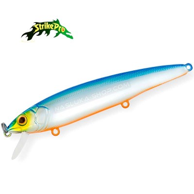 Плаващ воблер Strike Pro EG-063F Flash Minnow, цвят R114OB
