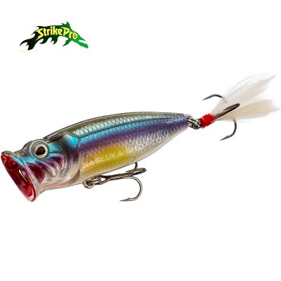 Воблер-попер Strike Pro SH-002B 4.5 см, 4 г, цвят A210-713-RP