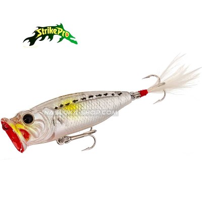 Воблер-попер Strike Pro SH-002B 4.5 см, 4 г, цвят SIN046-713LU
