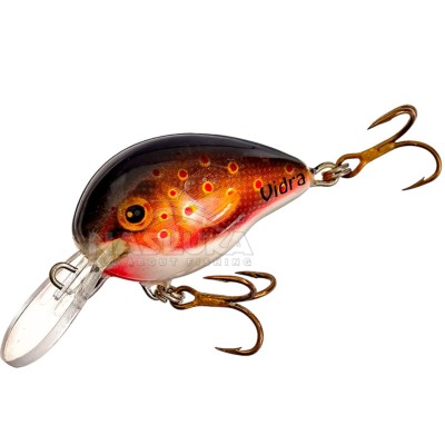 Воблер Vidra Atomic Chub 3, 3.5 см, 6 г, Sinking, цвят BRT