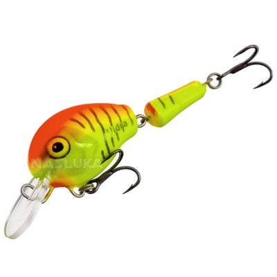 Двуделен воблер Vidra Atomic Chub Jointed Sinking 5 см, 7 г, цвят HT