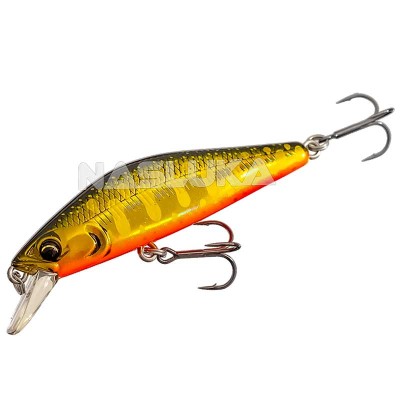 Потъващ воблер за пъстърва Yarie Access HS, Heavy Sinking Minnow, 5 см, 4.3 г, цвят D2