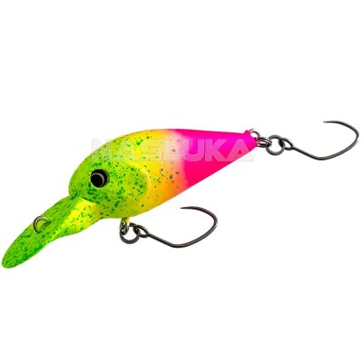 Плаващ воблер за пъстърва, кефал и костур Yarie T-Crankup, 3.5 см, 3 г, цвят C34