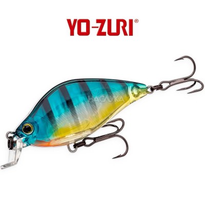 Воблер Yo-Zuri 3DS Flat Crank 55F, цвят HBG