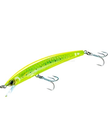 Плаващ воблер Yo-Zuri Crystal 3D Minnow F 90 мм, 7 г, цвят GHCS