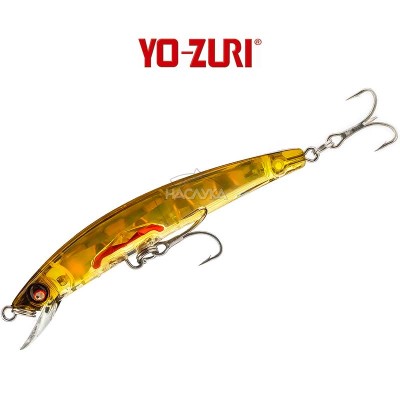 Воблер Yo-Zuri Crystal Minnow F979, цвят HAY