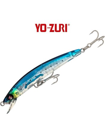 Воблер Yo-Zuri Crystal Minnow F979, цвят HIW