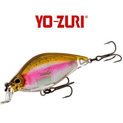 Воблер Yo-Zuri Flat Crank 55F, цвят RRT