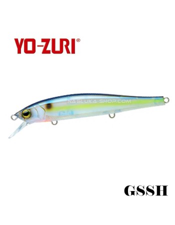 Воблер Yo-Zuri 3DB JerkBait 11 см, 15 г, GSSH