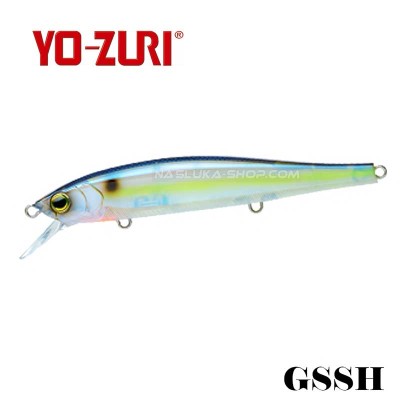 Воблер Yo-Zuri 3DB JerkBait 11 см, 15 г, GSSH