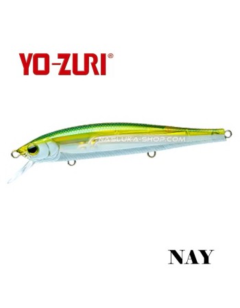 Воблер Yo-Zuri 3DB JerkBait 11 см, 15 г, NAY