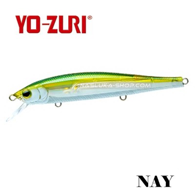 Воблер Yo-Zuri 3DB JerkBait 11 см, 15 г, NAY