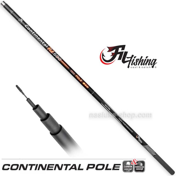 Телескоп без водачи Fil Fishing Continental Pole, 5 м — снимка 1