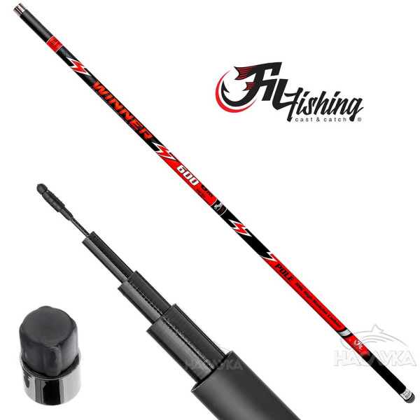 Телескоп без водачи Fil Fishing Winner 6 м — снимка 1