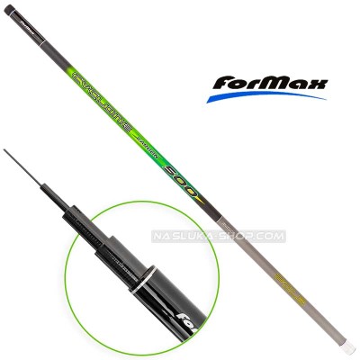Телескоп без водачи Formax Cyclone Pole Carbon, 4 м