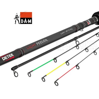 Фидер въдица DAM Detek Light Feeder 3.30 м, 50 г