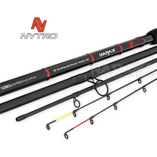 Фидер въдица Nytro Impax Continental Power Feeder 3.60 м, 120 г — снимка 2