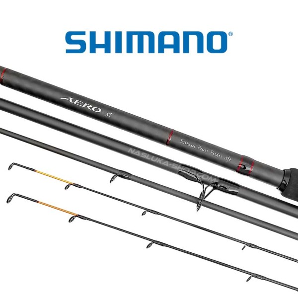 Фидер въдица Shimano Aero X1 Distance Power Feeder 3.96 м, 120 г — снимка 3