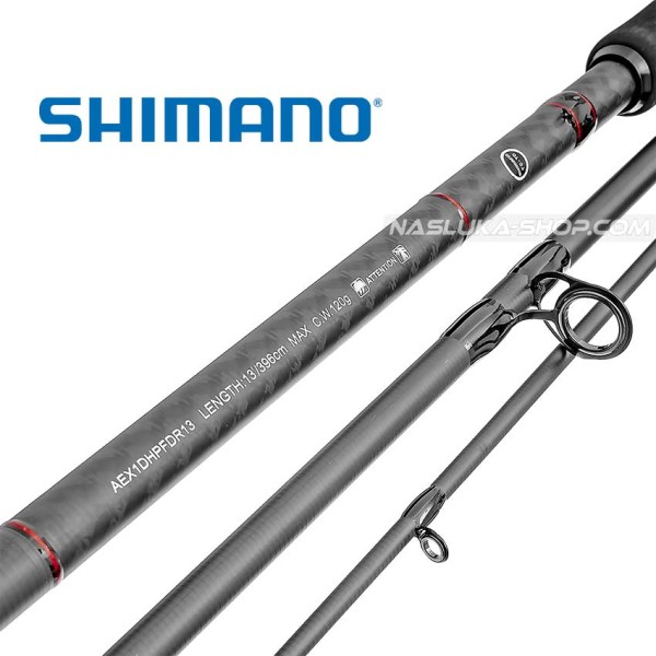 Фидер въдица Shimano Aero X1 Distance Power Feeder 3.96 м, 120 г — снимка 6