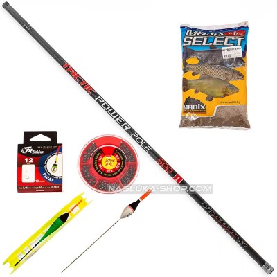 Комплект за риболов на плувка Power Float Combo