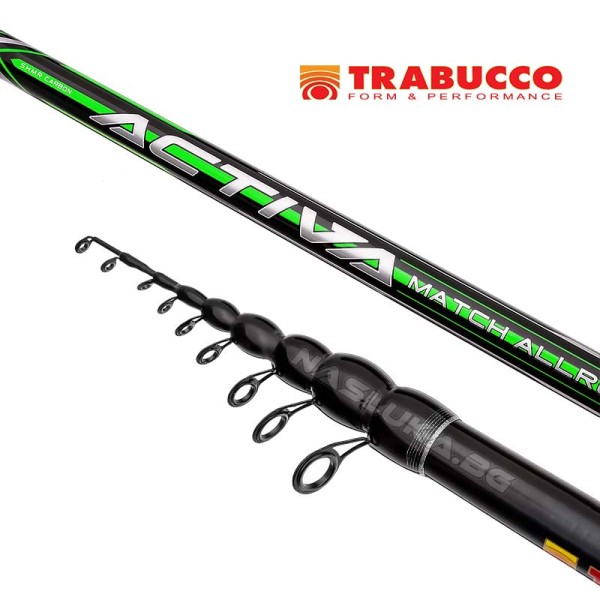 Телемач въдица Trabucco Activa Match Allround 42H, 4.20 м, 40 г — снимка 2