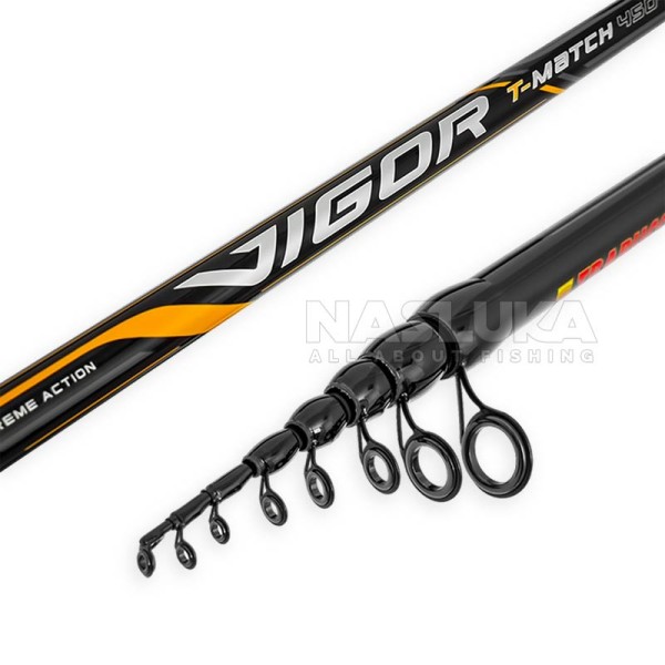 Телемач Trabucco Vigor T-Match 4.20 м, 50 г — снимка 1
