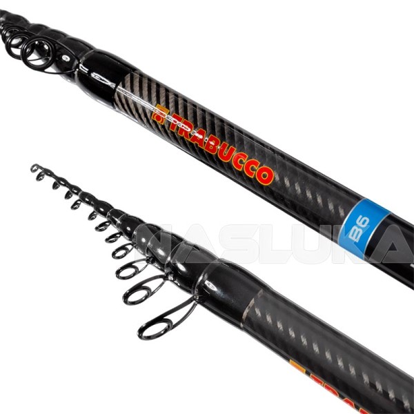 Телескопична въдица за пъстърва Trabucco Warden XS Lake Trout B6, 4.50 м, 15-20 г — снимка 2