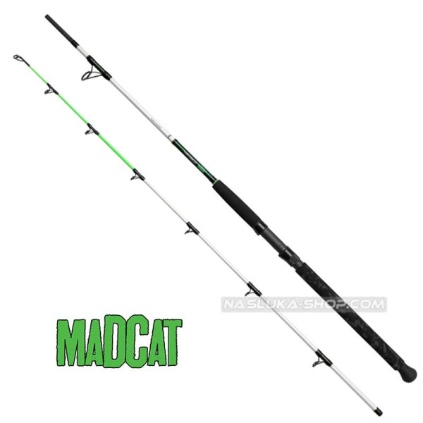 Въдица за риболов на сом Madcat White Clonk Teaser 2.10 м, 200 г — снимка 1