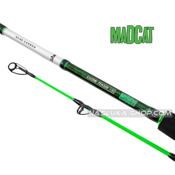 Въдица за риболов на сом Madcat White Clonk Teaser 2.10 м, 200 г — снимка 2