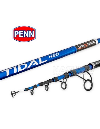 Телескопична сърф въдица PENN Tidal Tele Surf 4.20 м, 160 г