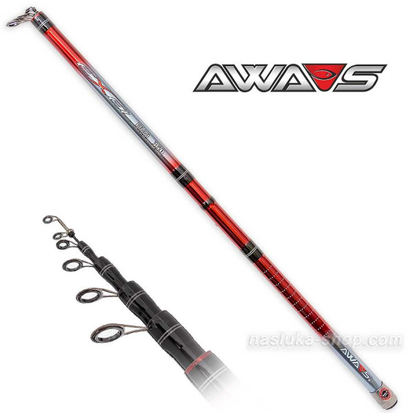 Телескопична въдица Awa's Exel RWI 400 — снимка 1