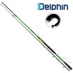 Въдица за тежък спининг Delphin Hyperio 2.10 м, 120 г