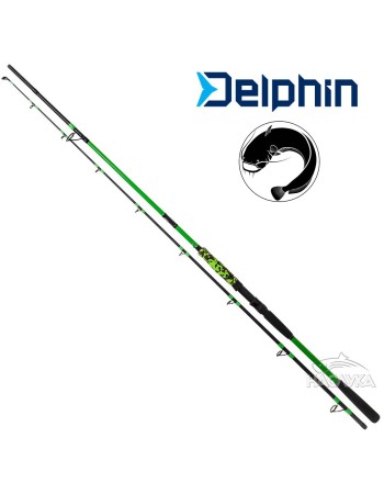 Въдица за тежък спининг Delphin Hyperio 2.10 м, 120 г