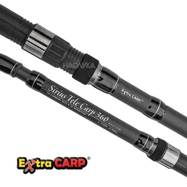 Телекарп Extra Carp Sirius Tele Carp 3.60 м, 3.5 lb — снимка 2