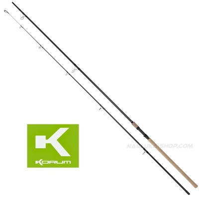 Шаранска въдица за риболов на река Korum Big Water 3.60 м, 2.5 lb, 2 части