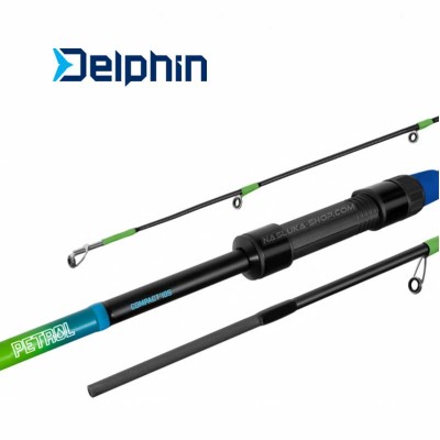Спининг въдица Delphin Petrol ParA Compact, 2.70 м, 5-20 г