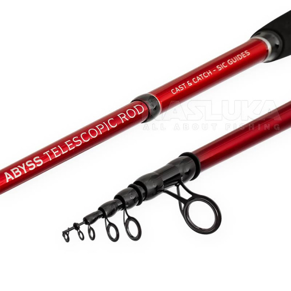 Телескопична спининг въдица Fil Fishing Abyss 2.4 м, 10-40 г — снимка 2