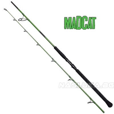 Спининг въдица за сом Madcat Green Light Spin 2.25 м, 50-100 г