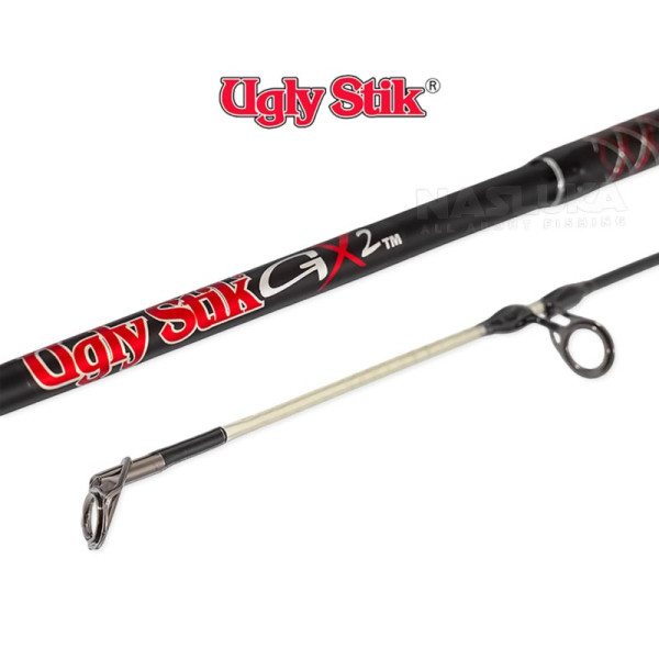 Едноделна въдица за тролинг Shakespeare Ugly Stik GX2 Kayak 1.20 м, 8-12 lb — снимка 1