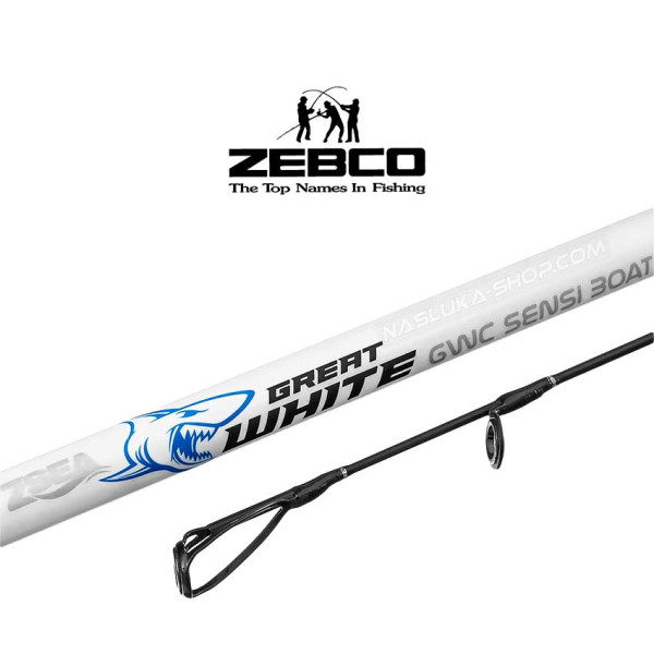 Въдица за тролинг Zebco Great White Sensi Boat 2.35 м, 6-12lb — снимка 2
