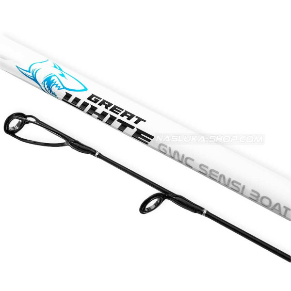 Въдица за тролинг Zebco Great White Sensi Boat 2.35 м, 6-12lb — снимка 7