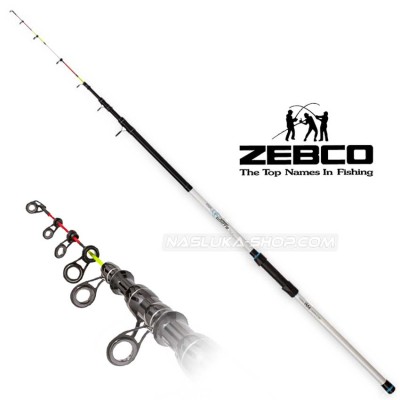 Въдица за тролинг Zebco Great White Tele Boat 2.40 м, 10-100 г