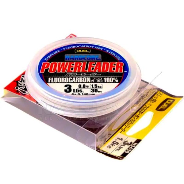 Флуорокарбон Duel Power Leader Fluorocarbon, 50 м — снимка 3