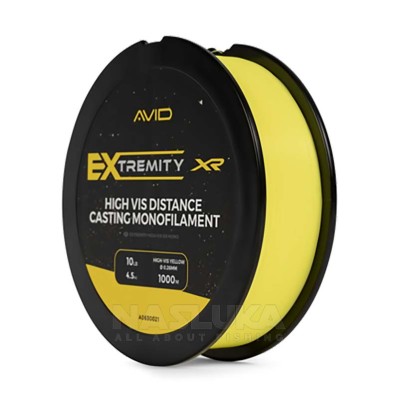 Монофилно влакно за шаран Avid Carp Extremity XR Hi-Vis Mono, 1000 м