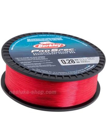 Монофилно влакно Berkley Pro Spec, Red Rouge, 1000 м