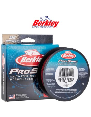 Монофилно влакно Berkley Pro Spec, Red Rouge, 300 м